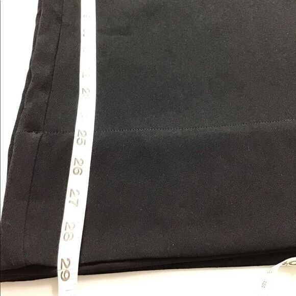 FAMEāANDĀ PARTNERS Black High Waist Wide Leg Trouser Pants Sizeā4 - Picture 5 of 8